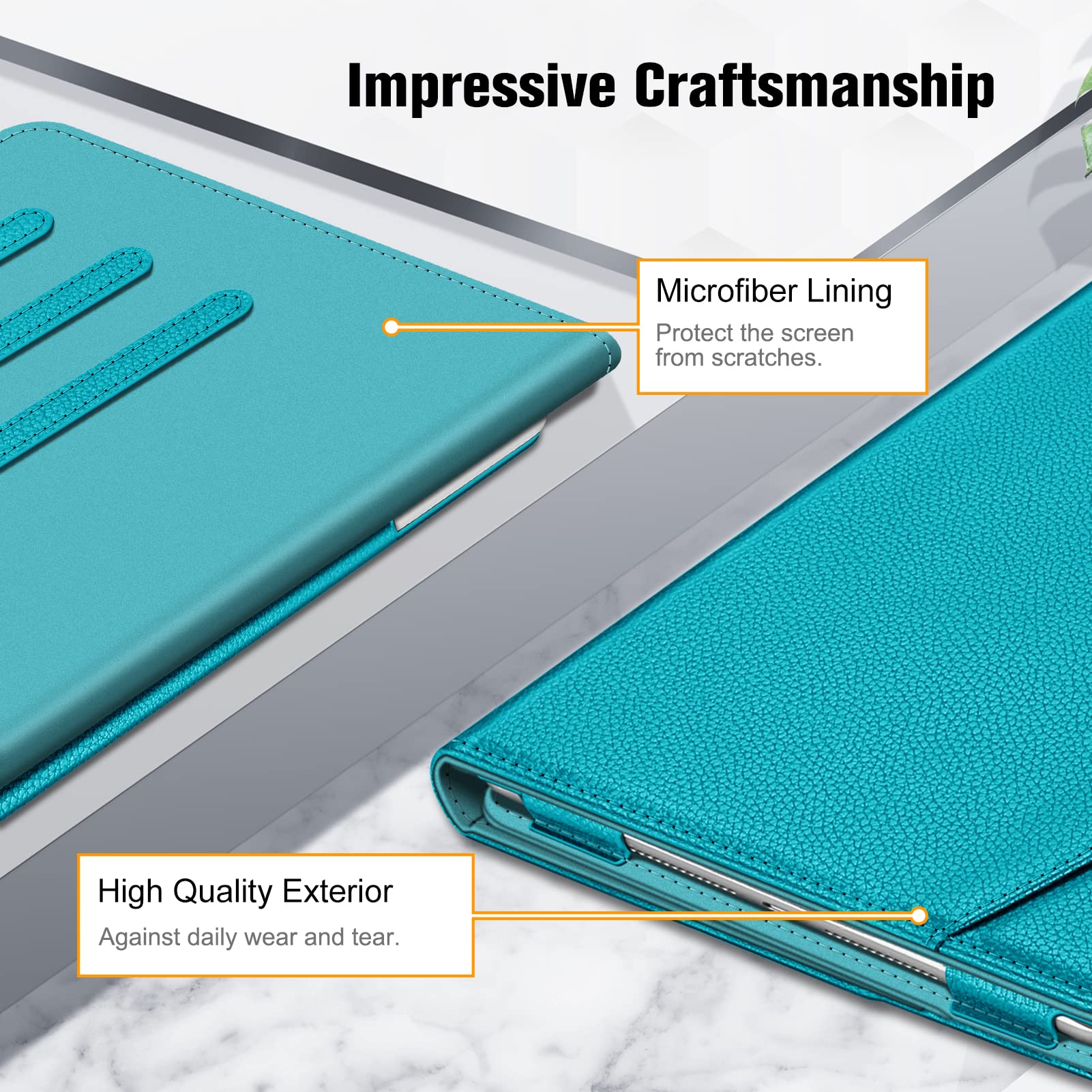Foto 7 | Funda Fintie Para Ipad 9ª, 8ª Y 7ª Generación De 10,2 Pulgadas Con Soporte - Venta Internacional.