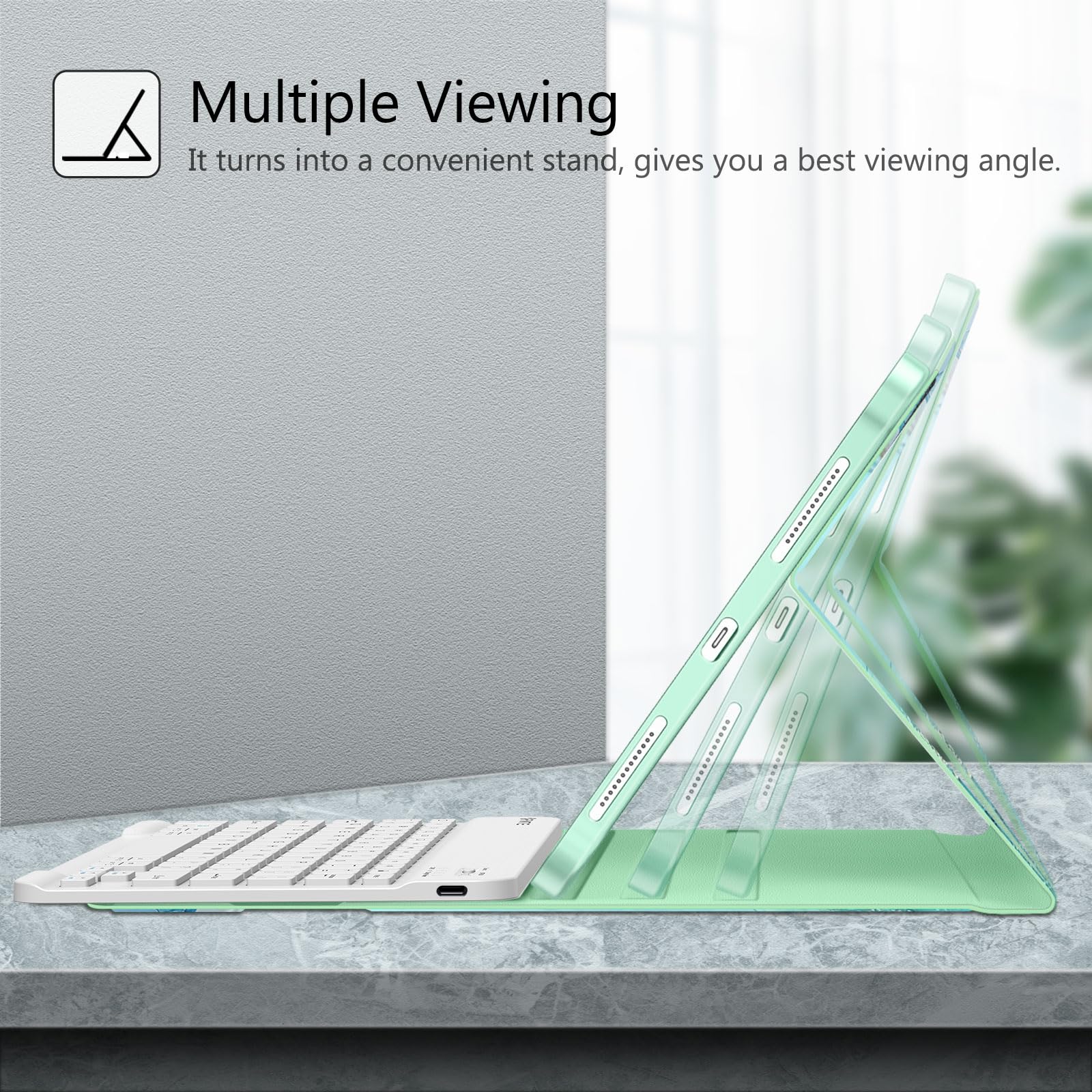 Foto 4 | Funda Con Teclado Fintie Para Ipad Air 11 M3 (2025) /m2 (2024) - Venta Internacional.