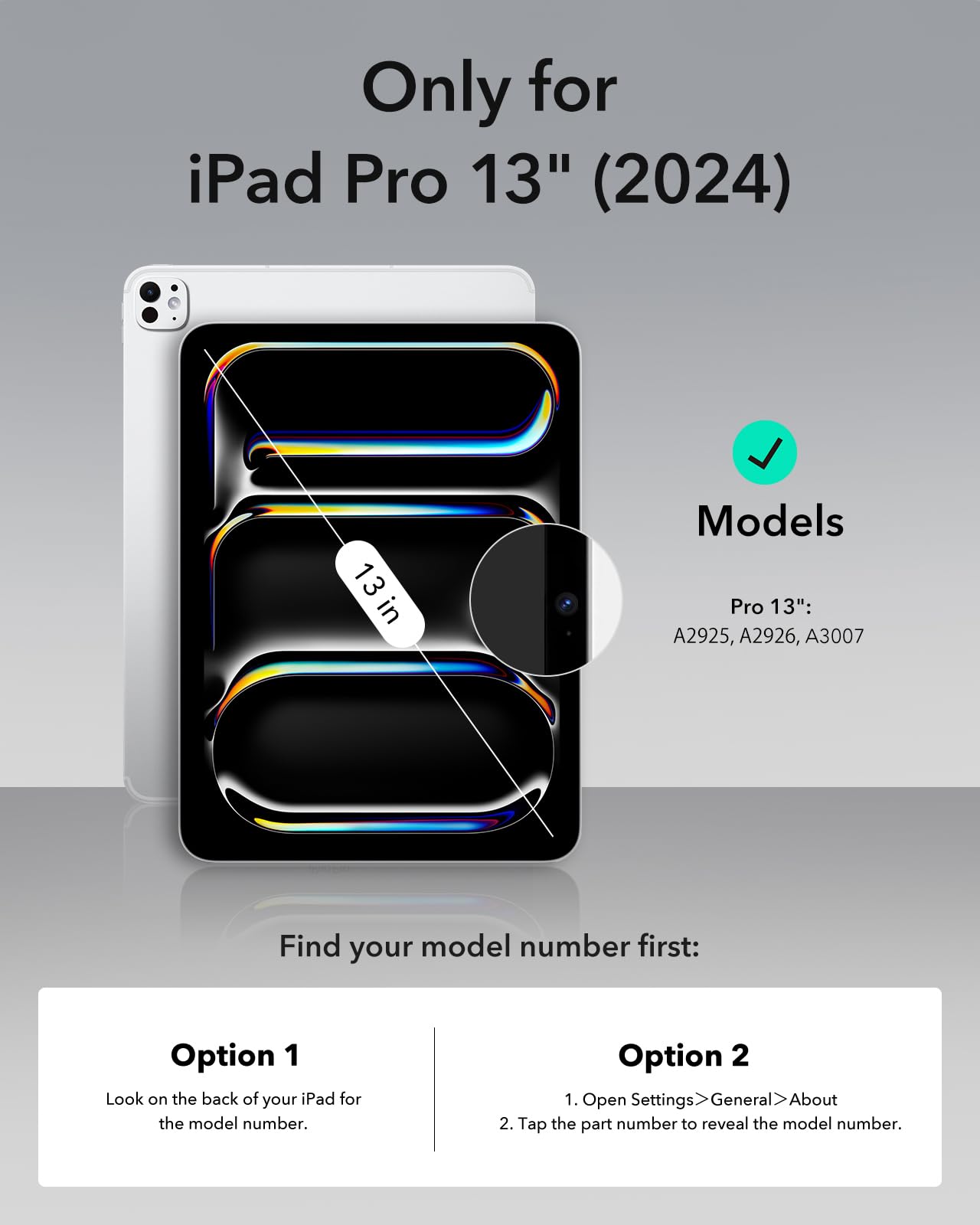 Foto 3 pulgar | Funda Con Teclado Esr Ascend Para Ipad Pro 13 2024 (m4) Con Panel Táctil - Venta Internacional.