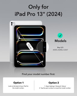Foto 2 | Funda Con Teclado Esr Ascend Para Ipad Pro 13 2024 (m4) Con Panel Táctil - Venta Internacional.
