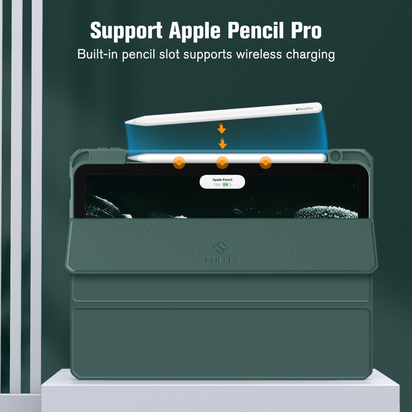 Foto 8 pulgar | Funda Fintie Hybrid Slim Para Ipad Air De 11 Pulgadas M3 (2025) /m2 (2024) - Venta Internacional.