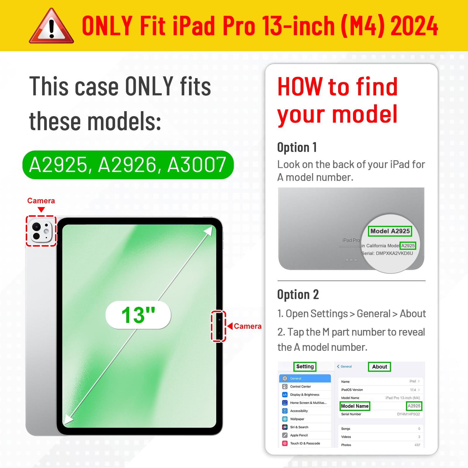 Foto 4 pulgar | Funda Giratoria Fintie Para Ipad Pro De 13 Pulgadas (m4) 2024 Con Lápiz - Venta Internacional.