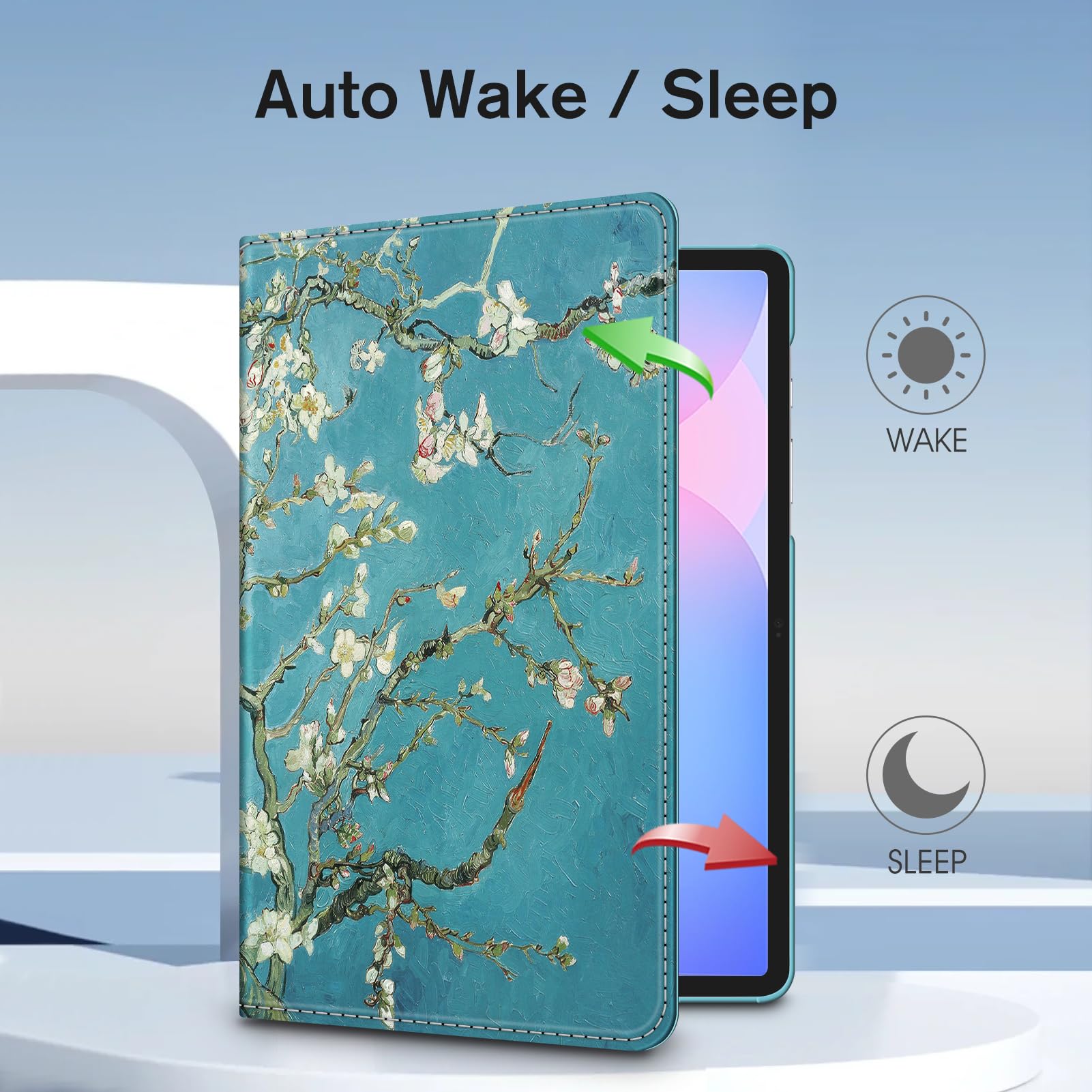 Foto 6 pulgar | Funda Giratoria Fintie Para Samsung Galaxy Tab S10 Fe/s9 Fe 5g - Venta Internacional.