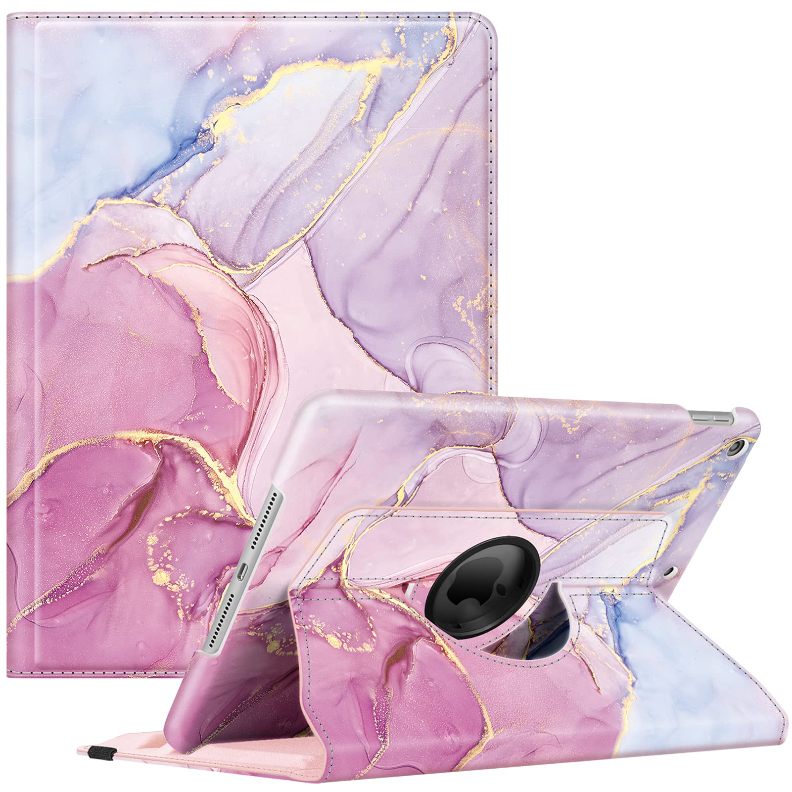 Foto 2 pulgar | Funda Giratoria Fintie Para Ipad De 9ª, 8ª Y 7ª Generación De 10,2 Pulgadas, Color Rosa - Venta Internacional.