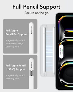 Foto 6 | Funda Esr Rebound Series Para Ipad Pro 11 2024 (5ª Generación), Color Blanco - Venta Internacional.