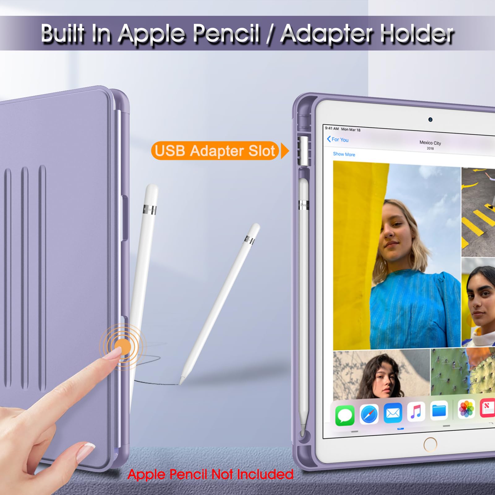 Foto 5 pulgar | Soporte Magnético Case Fintie Para Ipad Air 10.5 3.ª Generación 2019 - Venta Internacional.