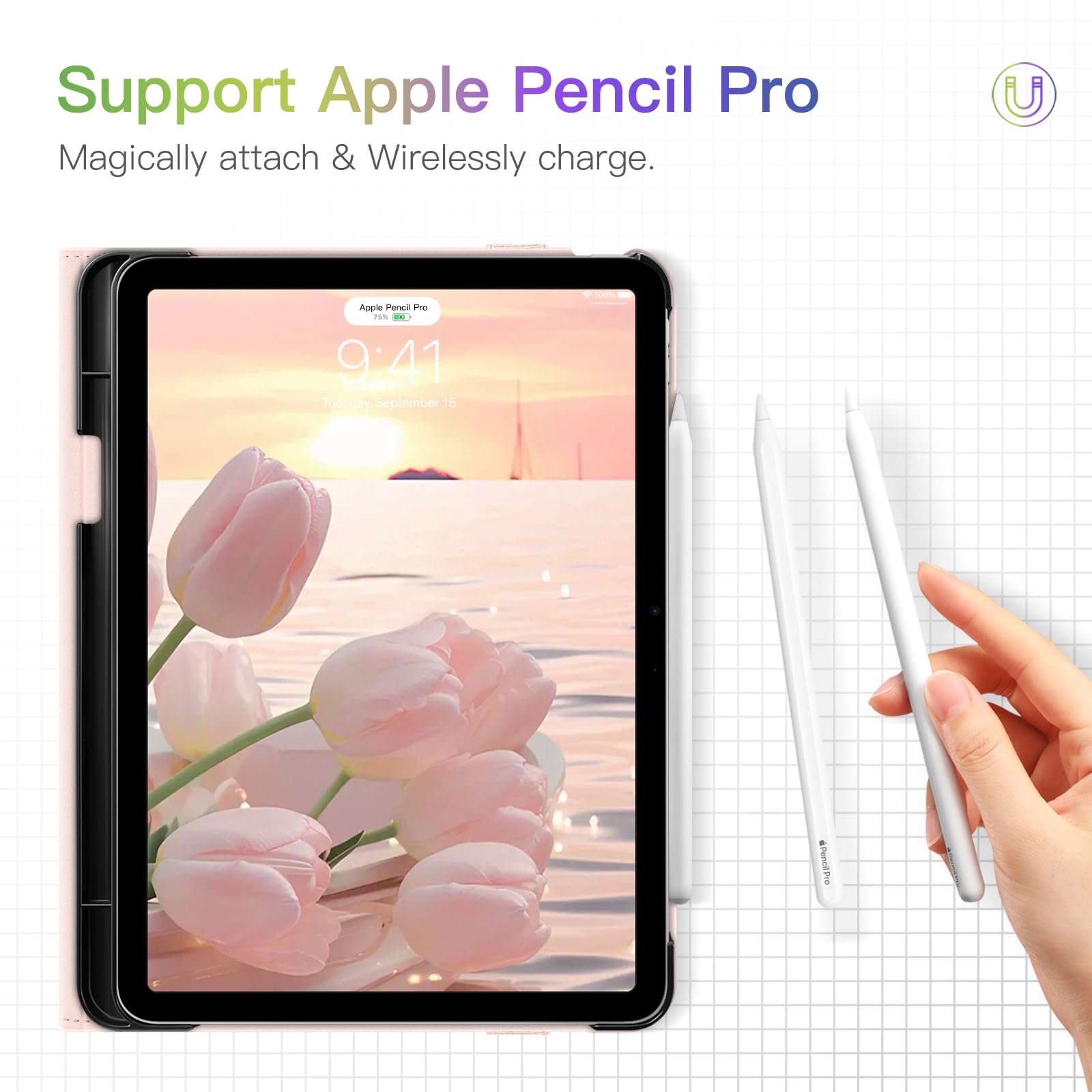 Foto 7 pulgar | Funda Fintie Para Ipad Air De 11 Pulgadas M3 (2025) /m2 (2024) - Venta Internacional.