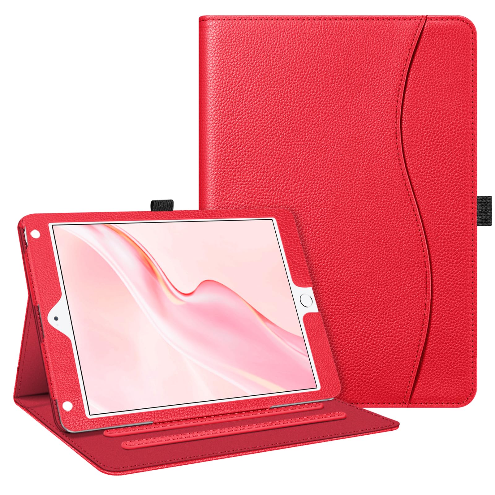 Foto 1 | Funda Fintie Para Ipad De 6.ª Y 5.ª Generación, Ipad Air 2/air 1, Color Rojo - Venta Internacional.