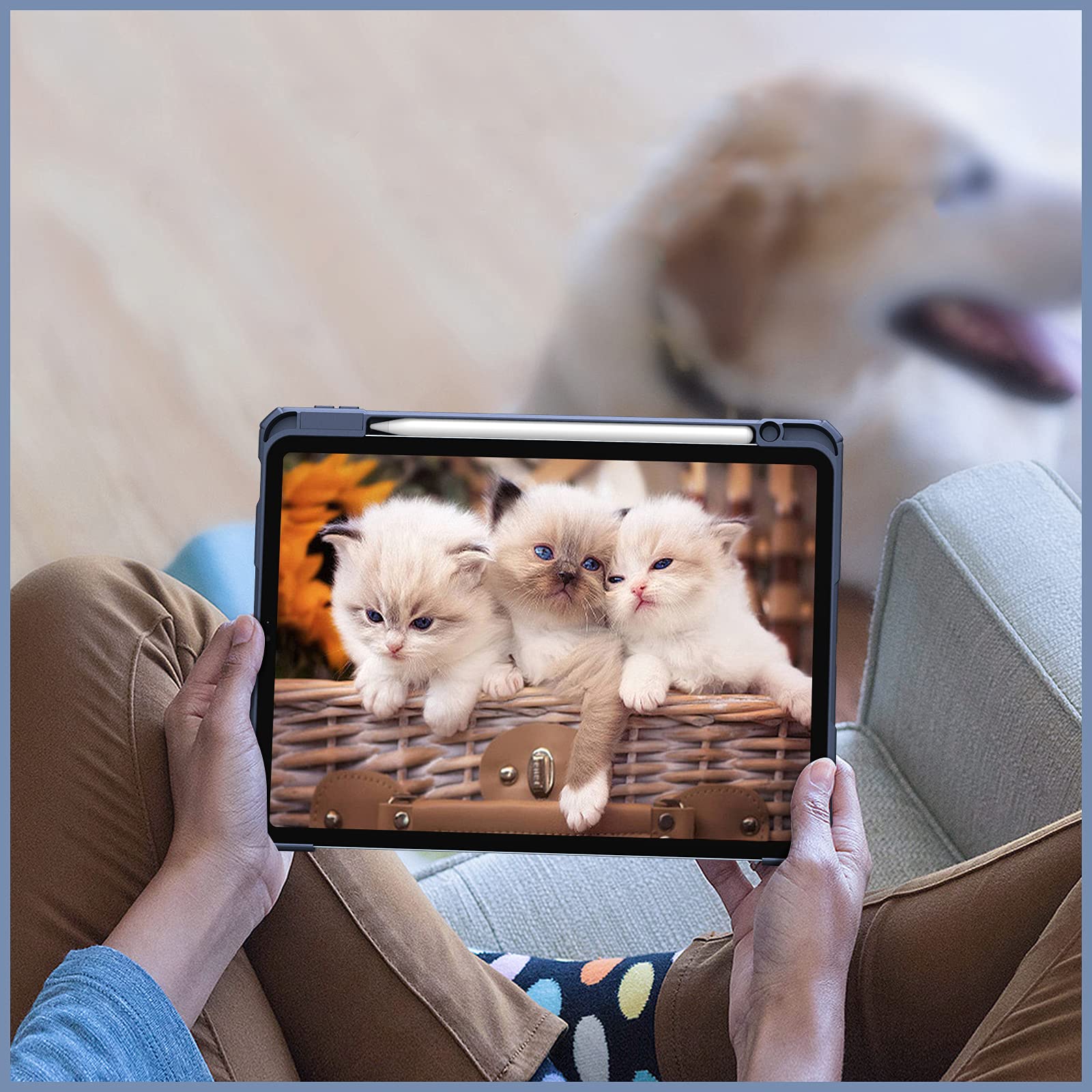 Foto 8 pulgar | Funda Fintie Hybrid Slim Para Ipad Air De 11 Pulgadas M3 (2025) /m2  - Venta Internacional.