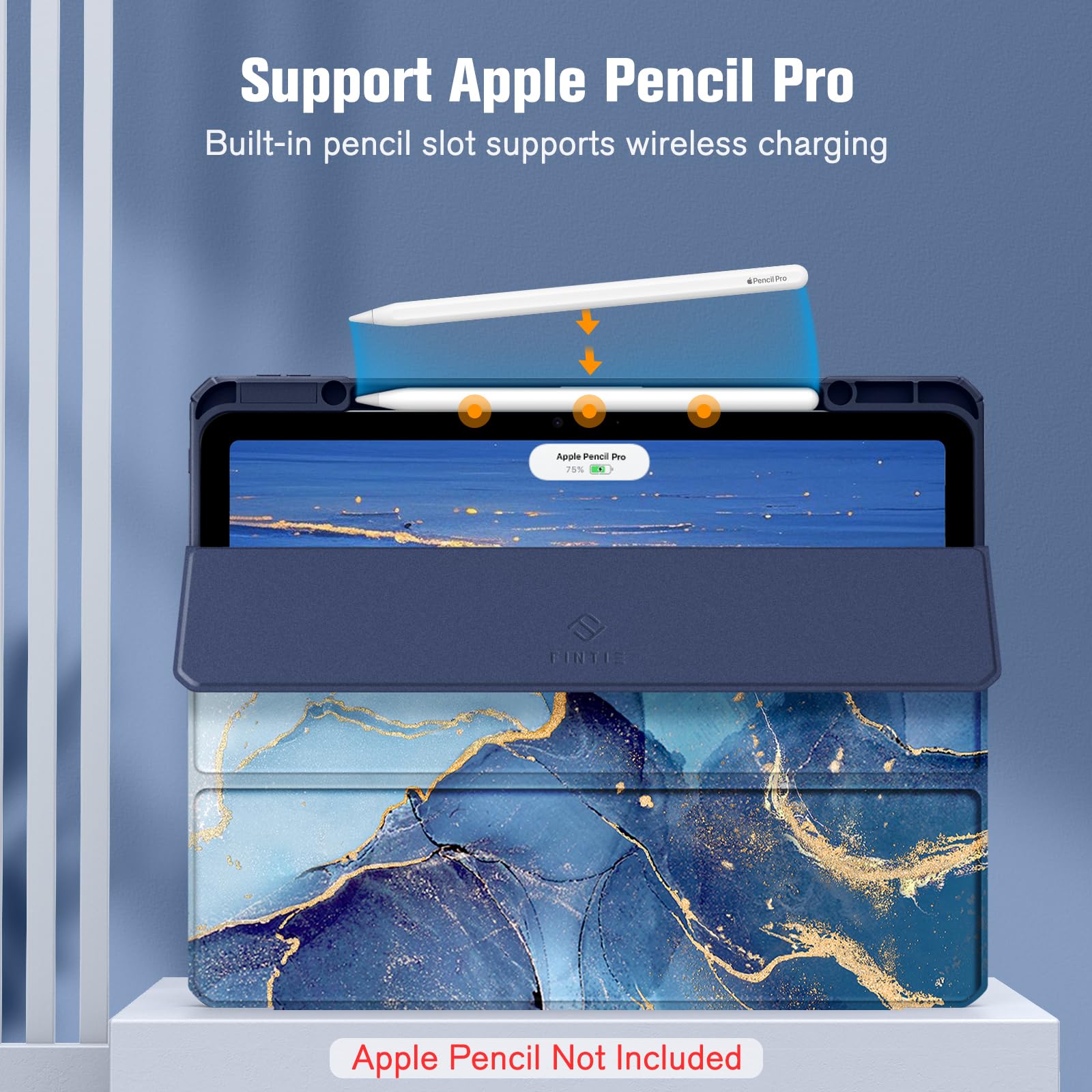Foto 7 pulgar | Funda Fintie Hybrid Slim Para Ipad Air De 13 Pulgadas (m3) 2025, (m2) - Venta Internacional.