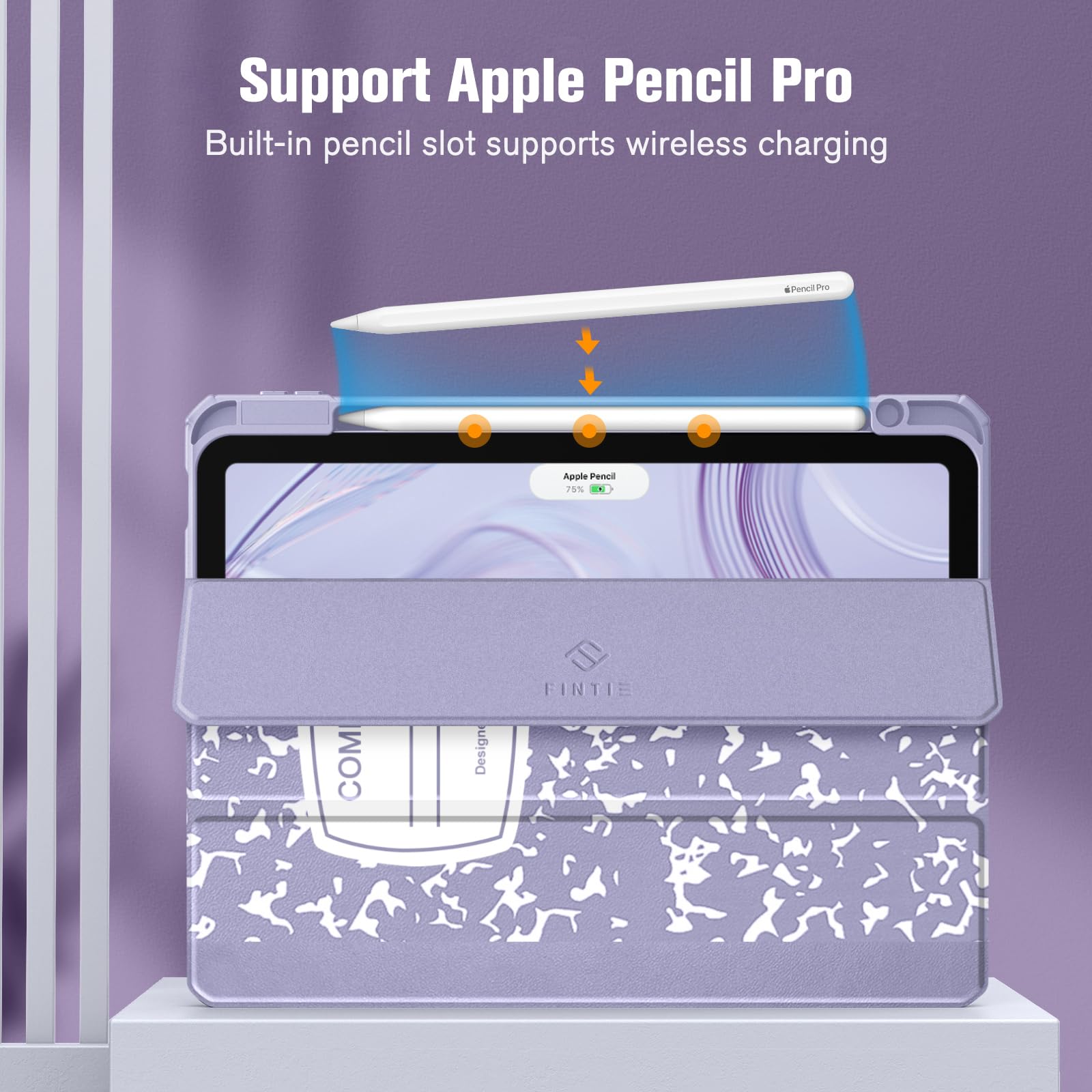 Foto 7 | Funda Fintie Hybrid Slim Para Ipad Air De 11 Pulgadas M3 (2025) /m2 (2024) - Venta Internacional.