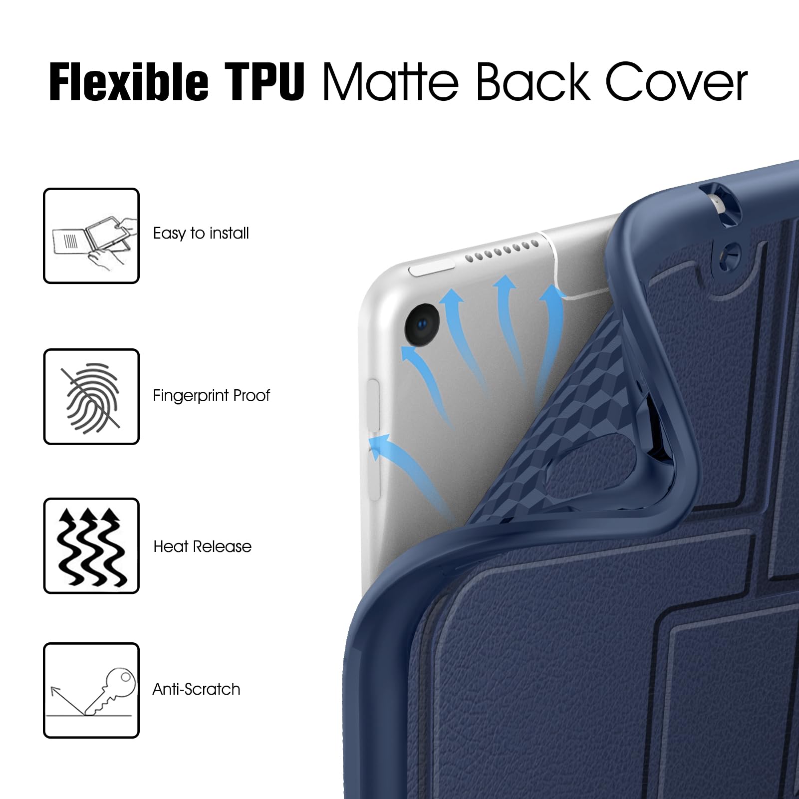 Foto 8 pulgar | Funda Fintie Con Soporte Magnético Para Ipad Air 10.5 3.ª Generación/pro 1 - Venta Internacional.