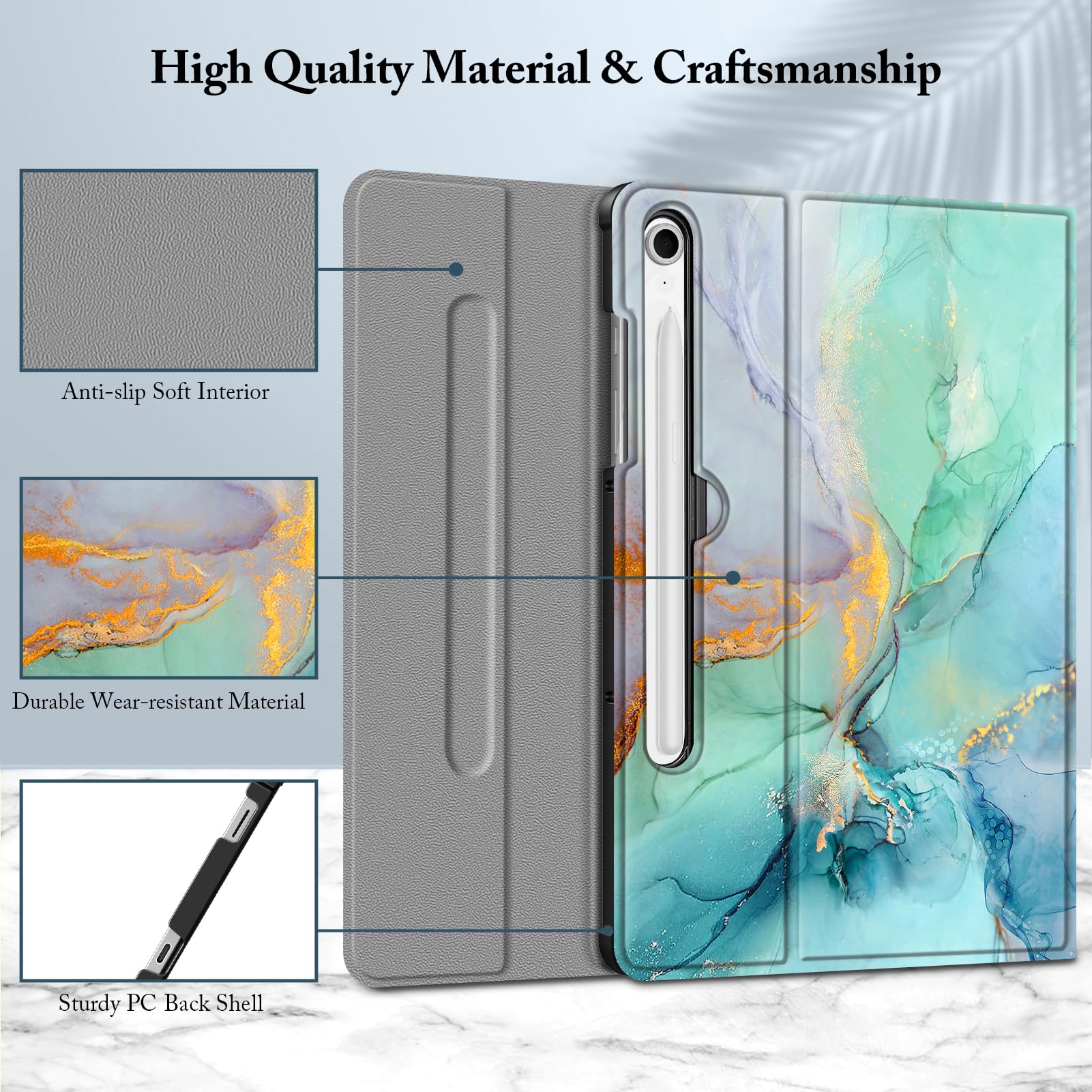 Foto 6 | Funda Con Teclado Fintie Para Samsung Galaxy Tab S10 Fe/ S9 Fe 5g 10.9 - Venta Internacional.