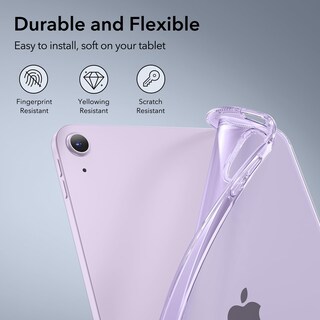 Foto 4 | Funda Esr Para Ipad Air M3/m2 De 11 Pulgadas (2025/2024), Color Morado Transparente - Venta Internacional.