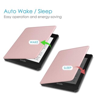 Foto 4 | Funda Fintie Slimshell Para Kindle Paperwhite De Décima Generación, Color Oro Rosa - Venta Internacional.