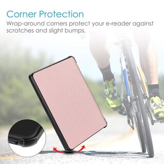 Foto 6 | Funda Fintie Slimshell Para Kindle Paperwhite De Décima Generación, Color Oro Rosa - Venta Internacional.