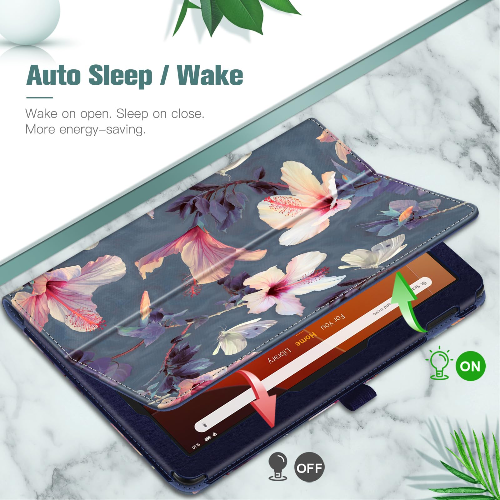 Foto 4 pulgar | Funda Tipo Folio Fintie Para Tablet Amazon Fire Hd 10/10 Plus - Venta Internacional.