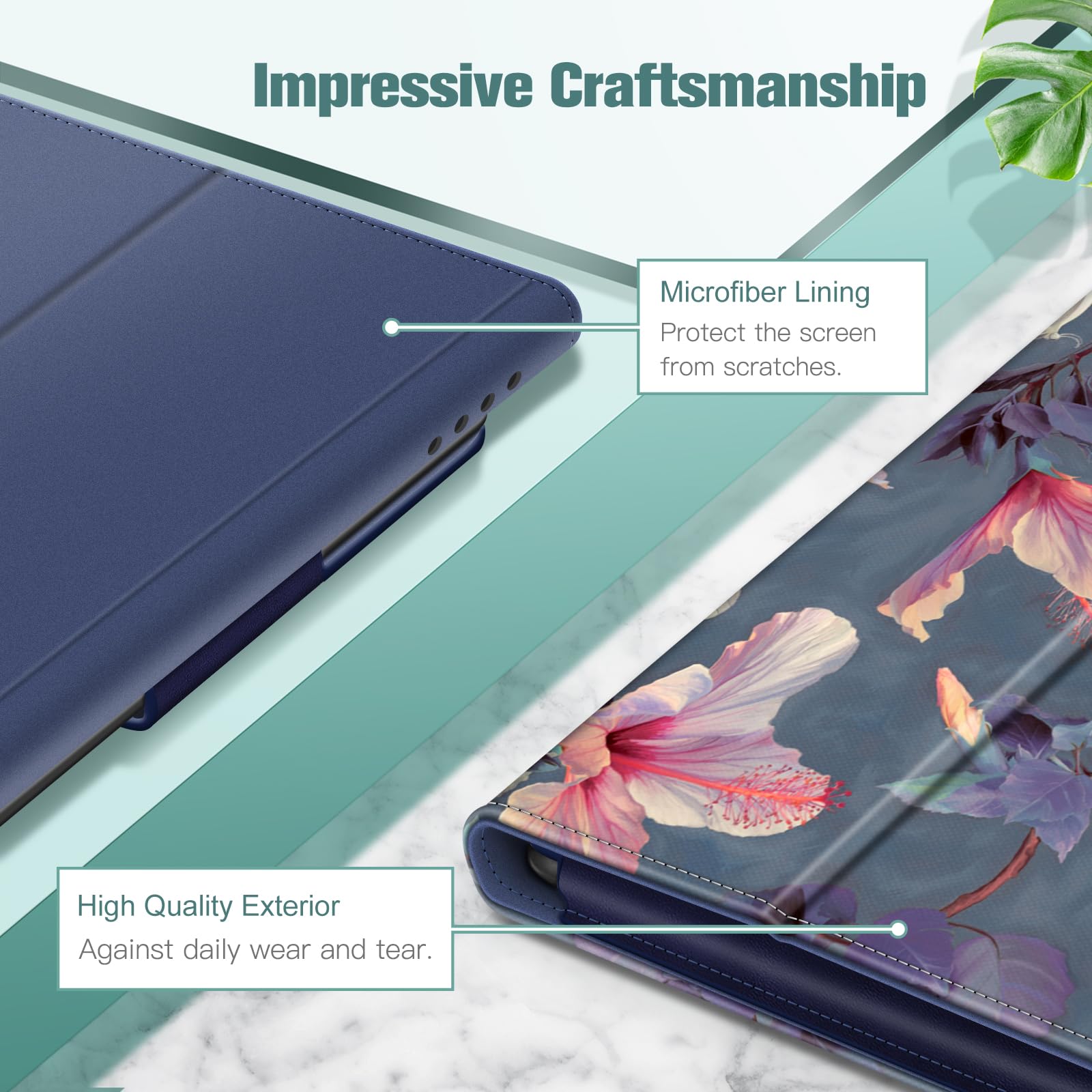 Foto 7 pulgar | Funda Tipo Folio Fintie Para Tablet Amazon Fire Hd 10/10 Plus - Venta Internacional.