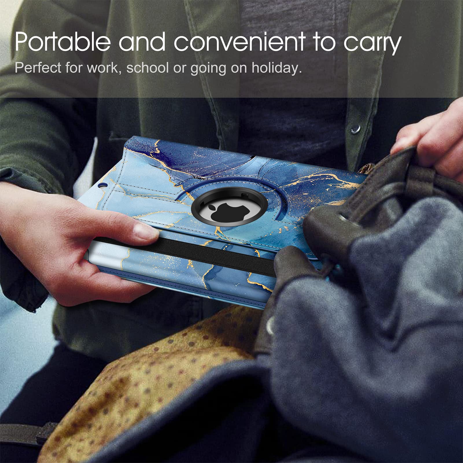 Foto 6 | Funda Giratoria Fintie Para Ipad De 9.ª, 8.ª Y 7.ª Generación 10.2 - Venta Internacional.