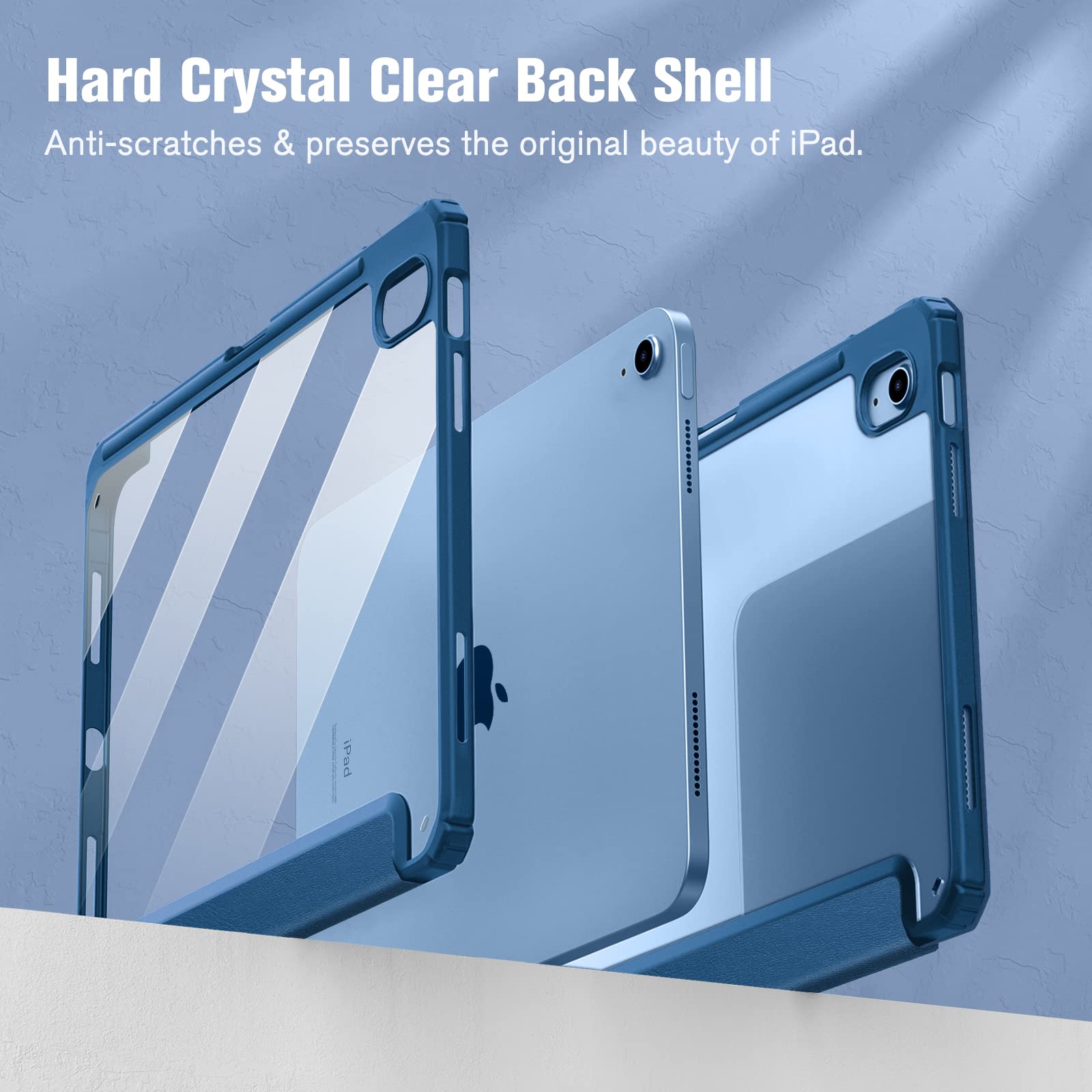 Foto 6 | Funda Fintie Hybrid Slim Para Ipad 11.ª Generación De 11 Pulgadas, Color Azul Marino - Venta Internacional.