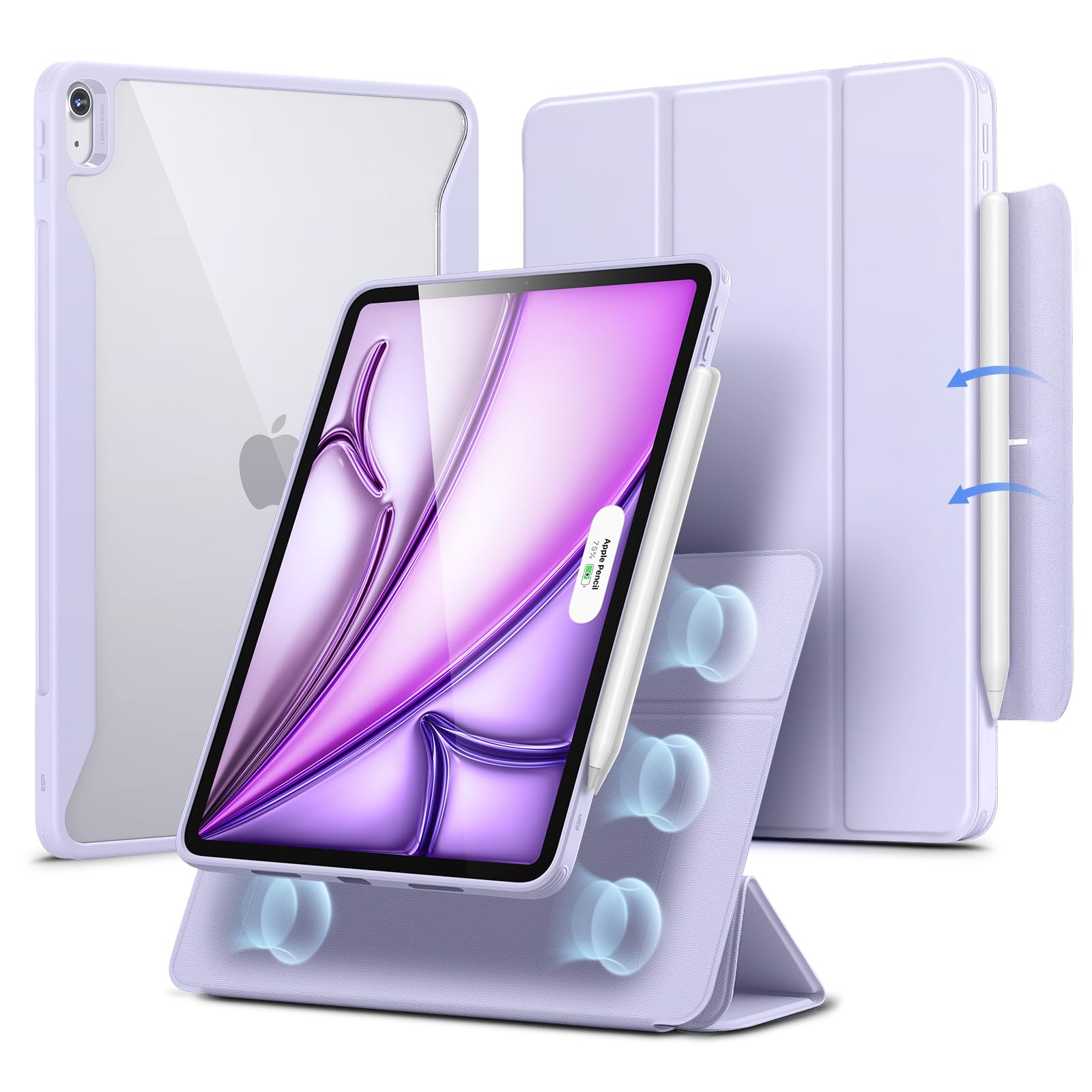 Foto 1 | Funda Esr Para Ipad Air De 13 Pulgadas (2025/2024) Con Soporte Para Lápices - Venta Internacional.