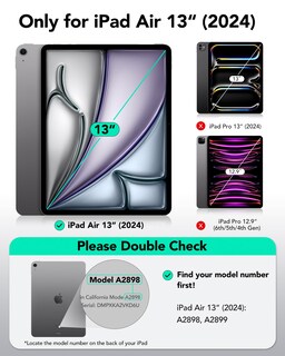 Foto 2 | Funda Esr Para Ipad Air De 13 Pulgadas (2025/2024) Con Soporte Para Lápices - Venta Internacional.