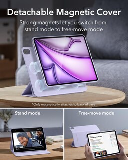 Foto 4 | Funda Esr Para Ipad Air De 13 Pulgadas (2025/2024) Con Soporte Para Lápices - Venta Internacional.