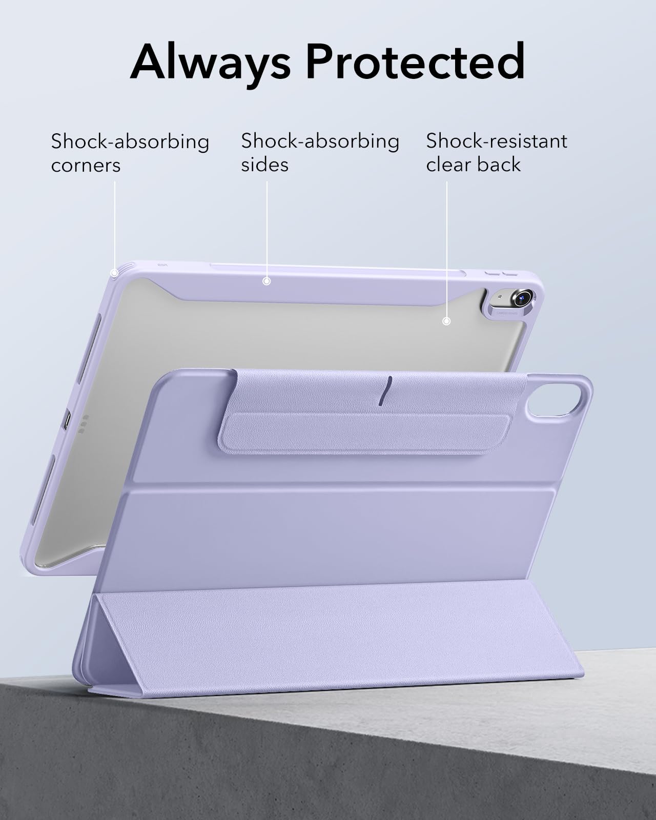 Foto 7 | Funda Esr Para Ipad Air De 13 Pulgadas (2025/2024) Con Soporte Para Lápices - Venta Internacional.