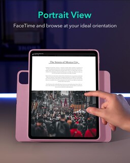 Foto 6 | Funda Esr Para Ipad Pro 12.9 (6.ª Y 5.ª Gen., 2022/2021), Color Rosa - Venta Internacional.