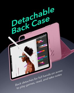 Foto 7 | Funda Esr Para Ipad Pro 12.9 (6.ª Y 5.ª Gen., 2022/2021), Color Rosa - Venta Internacional.