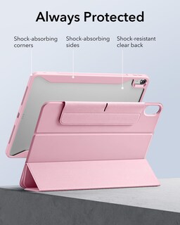 Foto 7 | Funda Para Ipad Air 13 Esr Rebound 360 Con Soporte Para Lápices, Color Rosa - Venta Internacional.