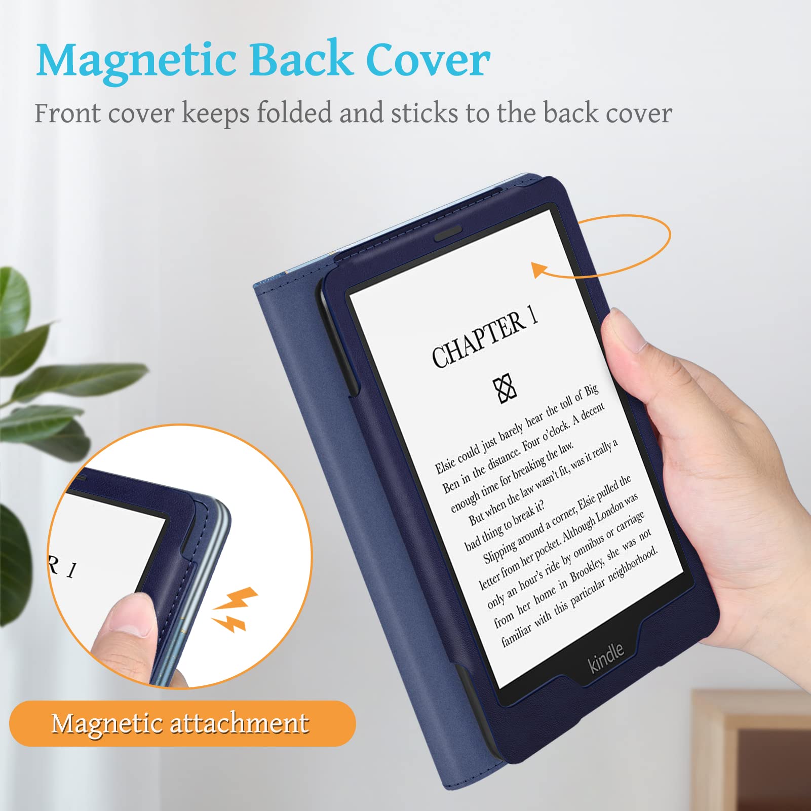 Foto 6 | Funda Fintie Con Soporte Para Kindle Paperwhite 6.8 11.ª Generación 2021 - Venta Internacional.