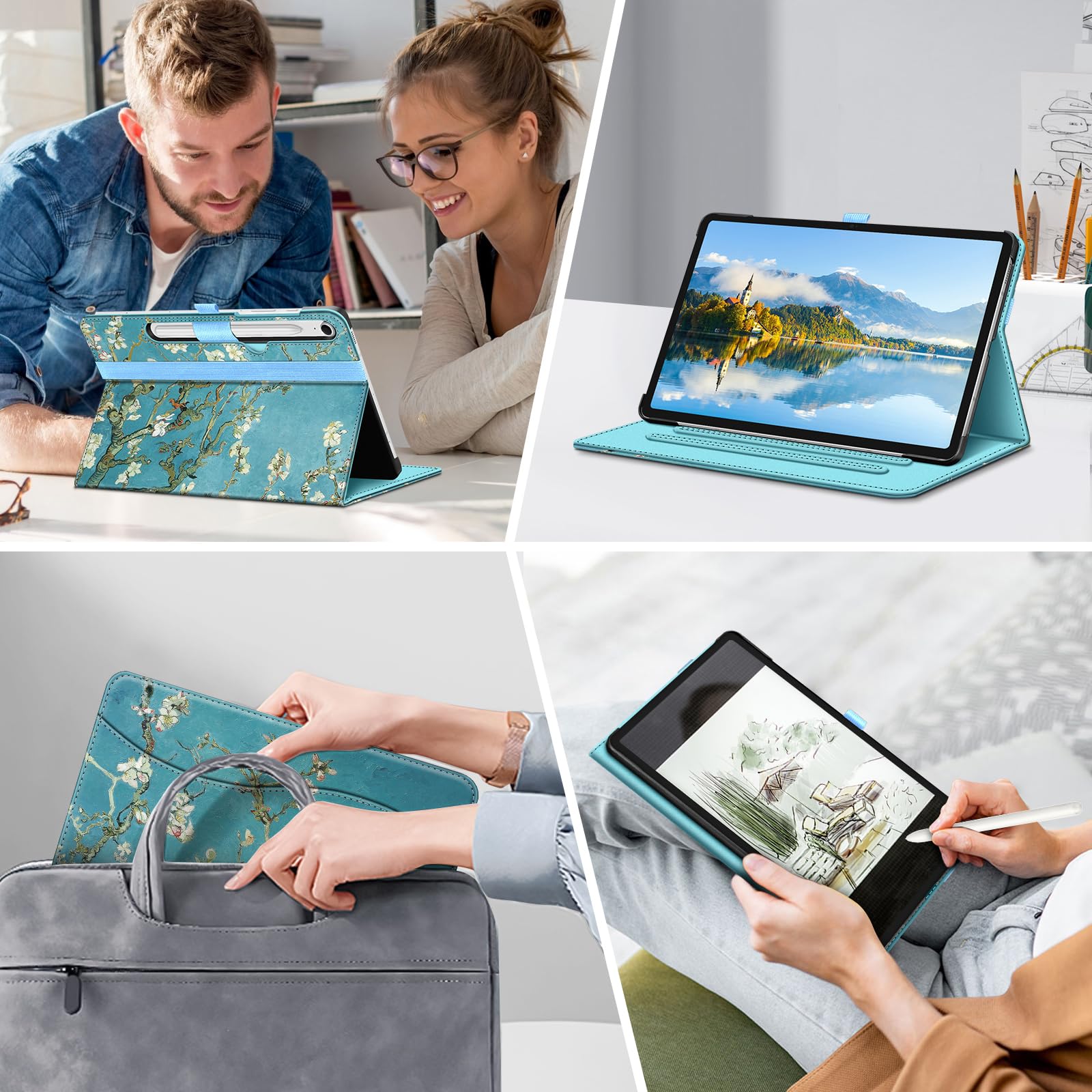 Foto 8 pulgar | Funda Fintie Para Samsung Galaxy Tab S10 Fe/ S9 Fe 5g 10.9/11 - Venta Internacional.