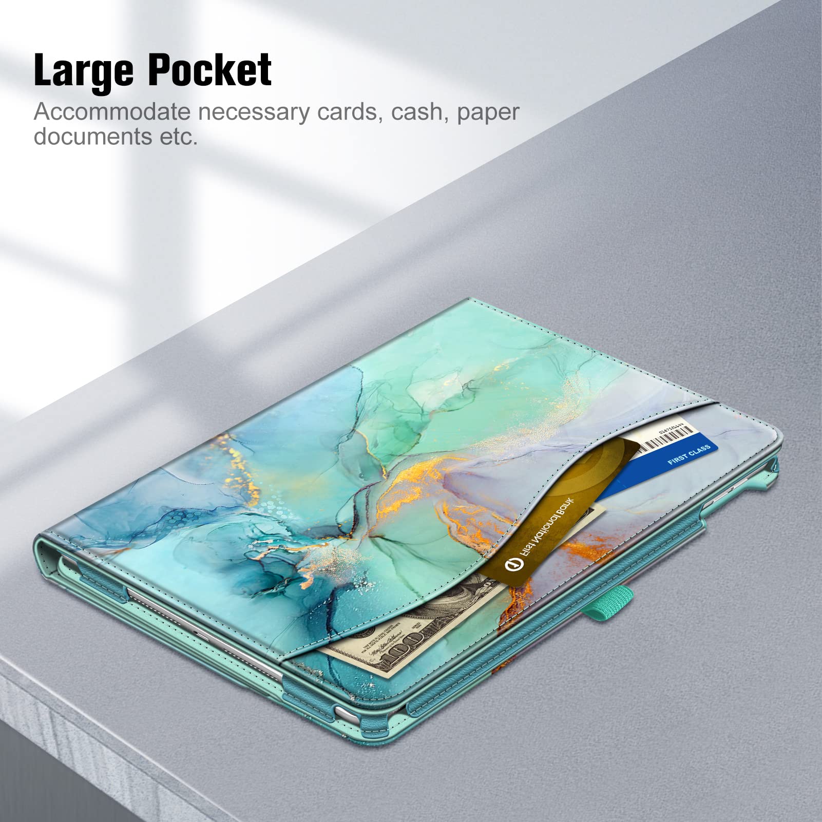 Foto 6 pulgar | Funda Fintie Para Ipad 9ª, 8ª Y 7ª Generación De 10,2 Pulgadas Con Soporte Eme - Venta Internacional.
