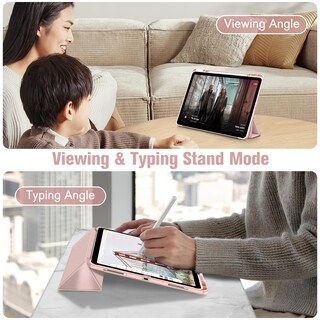 Foto 4 | Funda Fintie Hybrid Slim Para Ipad Air De 13 Pulgadas (m3) 2025, Color Rosa - Venta Internacional.