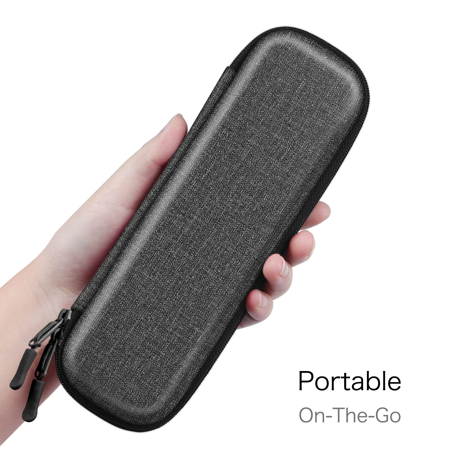 Foto 6 pulgar | Funda De Piel Sintética Para Apple Pencil Pro Fintie, Color Gris - Venta Internacional.