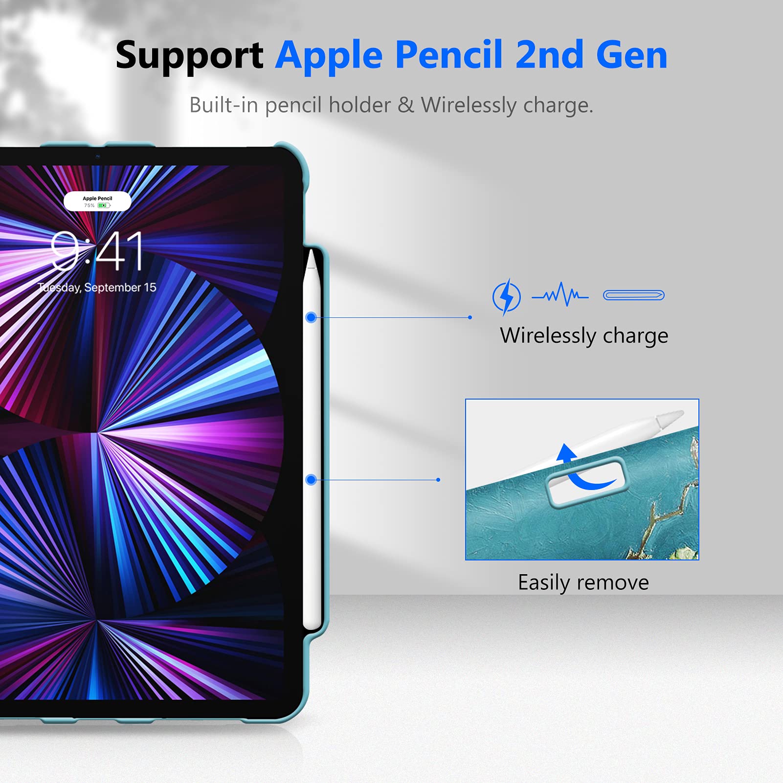 Foto 6 pulgar | Funda Giratoria Fintie Para Ipad Pro De 11 Pulgadas (4.ª Y 3.ª Generación 2022/2) - Venta Internacional.