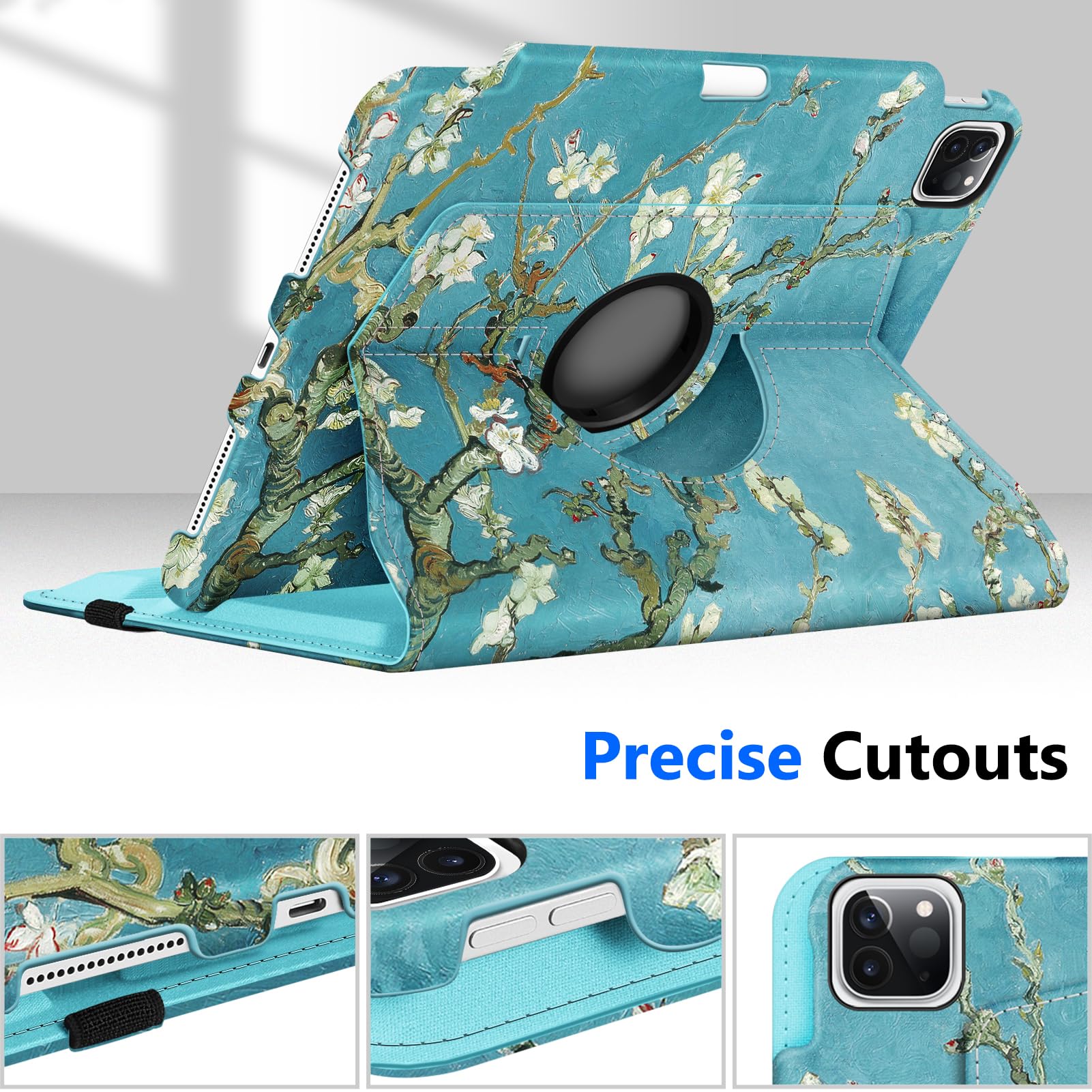 Foto 7 | Funda Giratoria Fintie Para Ipad Pro De 11 Pulgadas (4.ª Y 3.ª Generación 2022/2) - Venta Internacional.