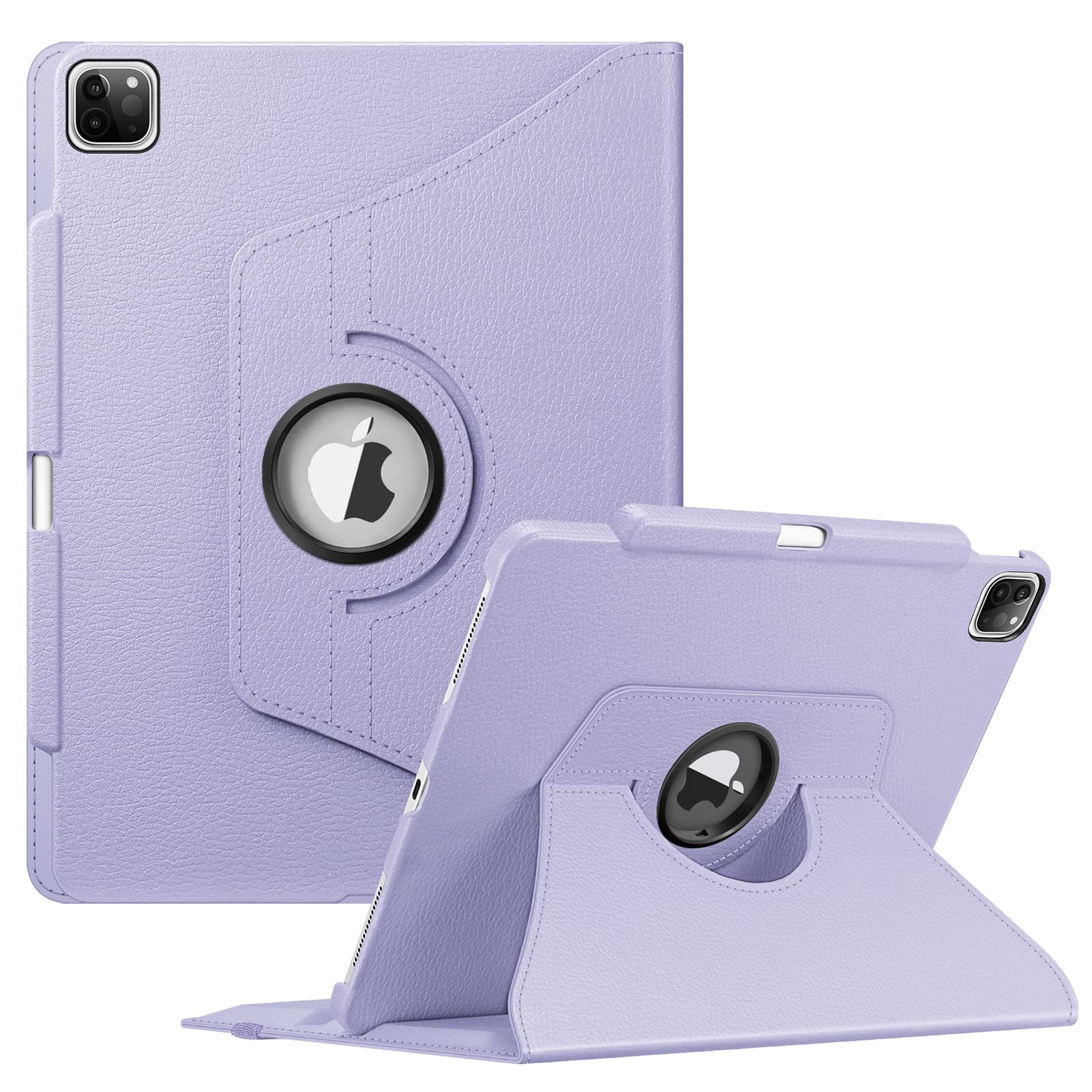 Foto 2 pulgar | Funda Giratoria Fintie Para Ipad Pro 12,9'' (6.ª Generación De 2022), Color Lila Y Morado - Venta Internacional.