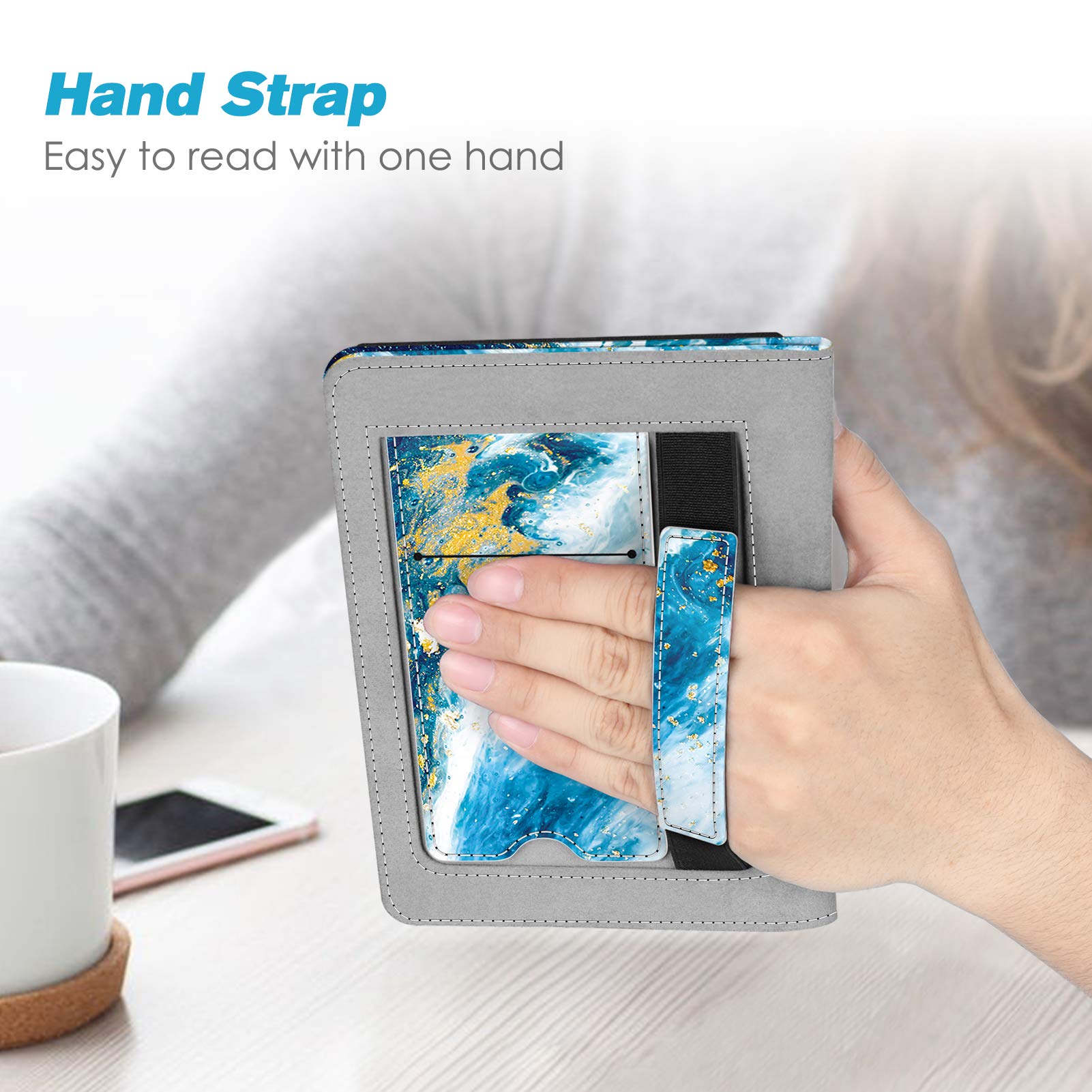 Foto 7 pulgar | Funda Con Soporte Fintie Para Kindle Paperwhite 6 10.ª Generación 2018 - Venta Internacional.