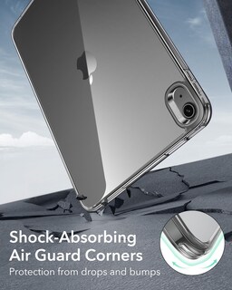 Foto 4 | Funda Esr Para Ipad Air 13 Pulgadas M3/m2 (2025/2024) Negra Transparente - Venta Internacional.