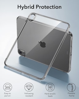 Foto 5 | Funda Esr Para Ipad Air 13 Pulgadas M3/m2 (2025/2024) Negra Transparente - Venta Internacional.