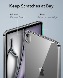 Foto 7 | Funda Esr Para Ipad Air 13 Pulgadas M3/m2 (2025/2024) Negra Transparente - Venta Internacional.
