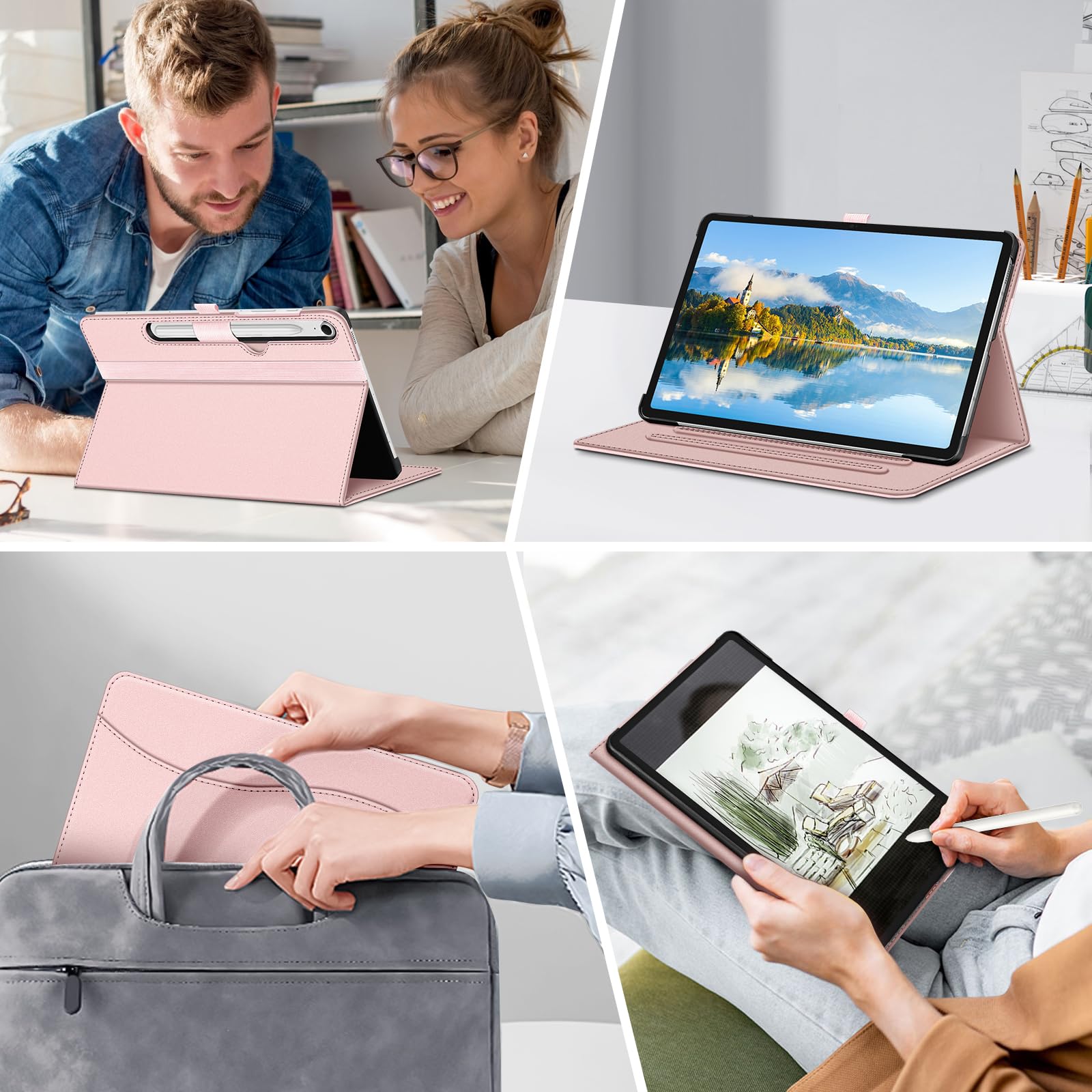 Foto 8 pulgar | Funda Fintie Para Samsung Galaxy Tab S10 Fe/s9 Fe 5g 10.9/tab  - Venta Internacional.
