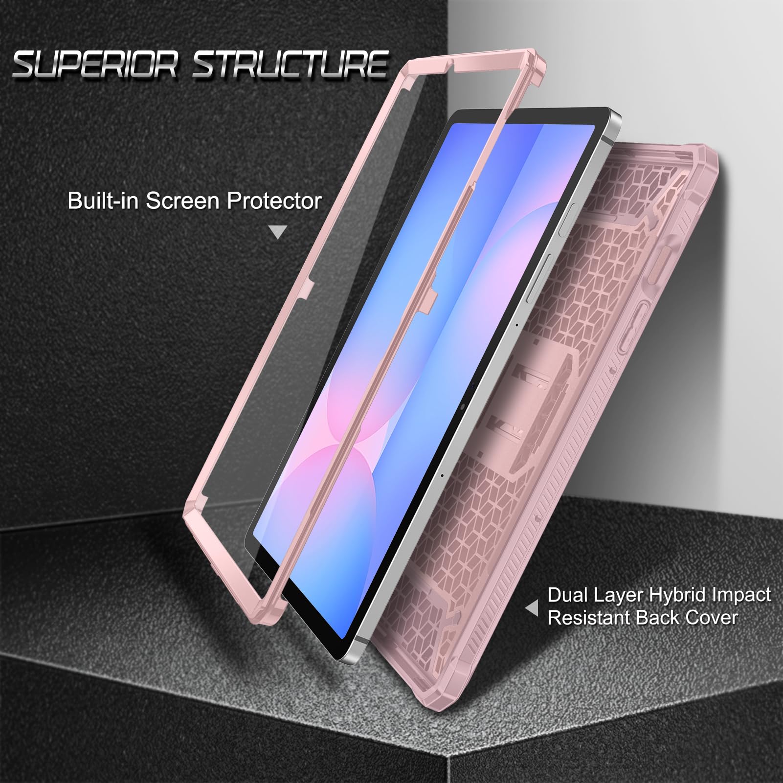 Foto 5 pulgar | Funda Fintie A Prueba De Golpes Para Samsung Galaxy Tab S10 Fe/ S9 Fe - Venta Internacional.