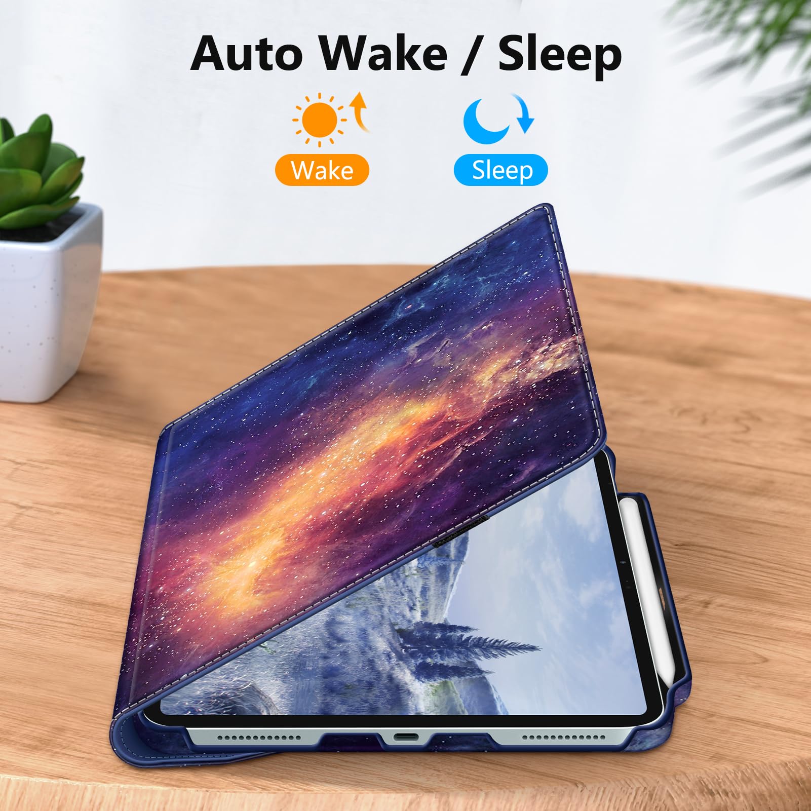 Foto 8 pulgar | Funda Giratoria Fintie Para Ipad Air De 13 Pulgadas (m3) 2025, (m2) 2024 - Venta Internacional.