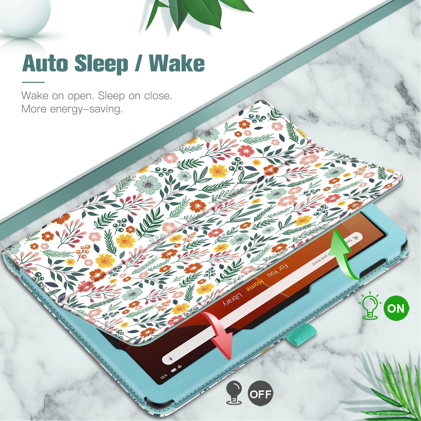Foto 3 | Funda Tipo Folio Fintie Para Tablet Amazon Fire Hd 10/10 Plus - Venta Internacional.