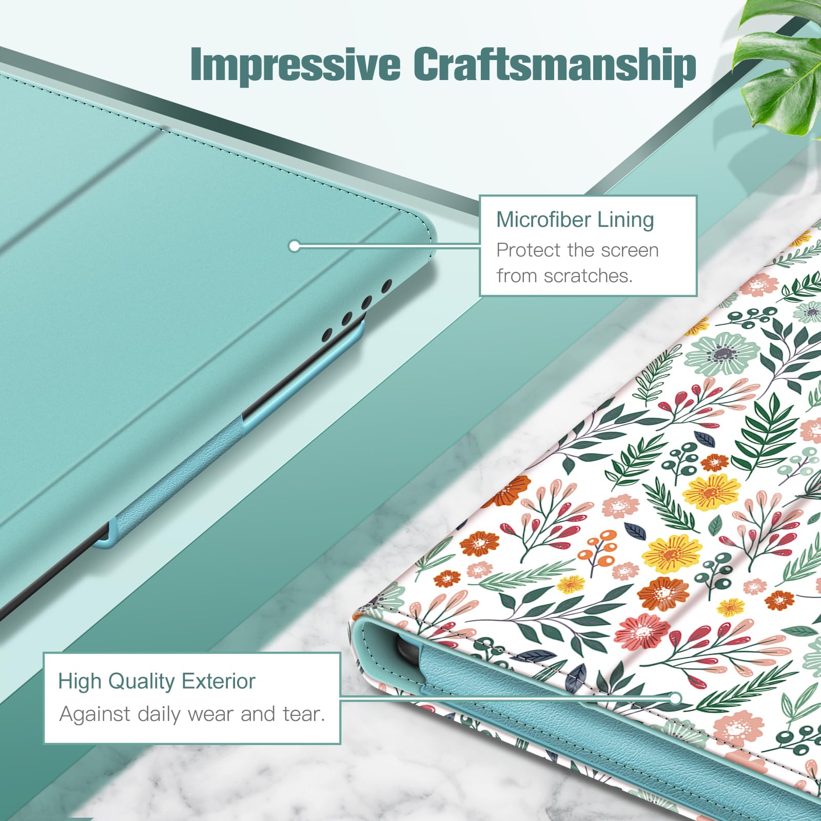 Foto 7 pulgar | Funda Tipo Folio Fintie Para Tablet Amazon Fire Hd 10/10 Plus - Venta Internacional.