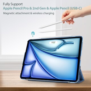 Foto 3 | Funda Inteligente Procase Para Ipad Air 11 2025/2024 M3/m2/10.9» - Venta Internacional.