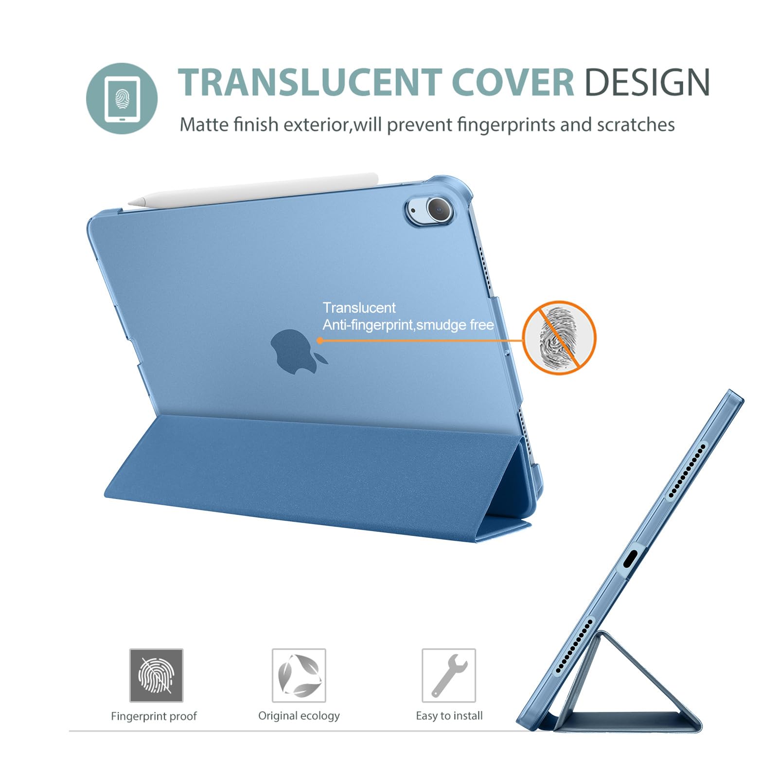 Foto 5 pulgar | Funda Inteligente Procase Para Ipad Air 11 2025/2024 M3/m2/10.9» - Venta Internacional.